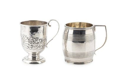 Lot 788 - An Edwardian silver christening mug, of...