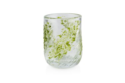 Lot 593 - Målerås of Sweden Vase studio glass, wrythen...