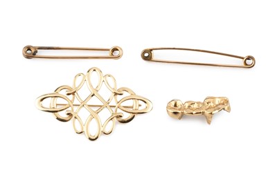 Lot 427 - A collection of jewellery and watches,...