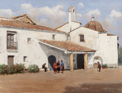 Lot 100 - Juan Lluna Lerma (1933-2019) Ermita De Vera...