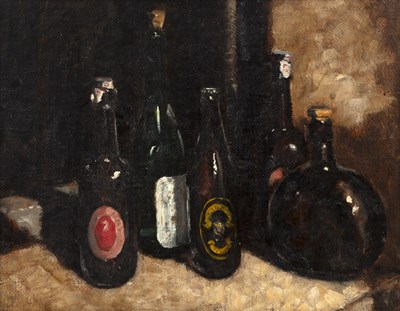 Lot 310 - Manner of Sir William Nicholson Five Bottles,...