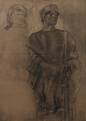 Lot 321 - Frank Brangwyn (1867-1956) Study of the figure...