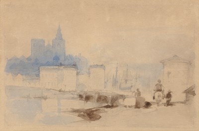 Lot 342 - Attributed to William Clarkson Stanfield (1793-...