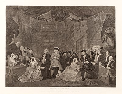 Lot 22 - William Blake, after William Hogarth The...