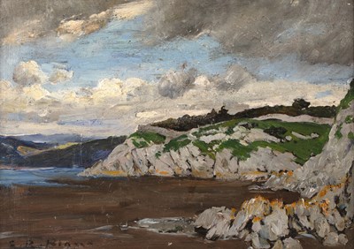 Lot 434 - Emily Beatrice Bland (1864-1951) A rocky...