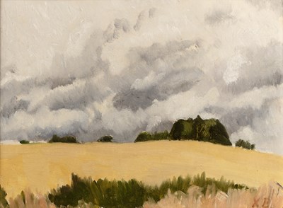 Lot 441 - Xenia Berkeley (b.1915) The Cornfield, signed...