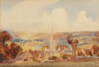 Lot 450 - Emily Beatrice Bland (1864-1951) Village and...