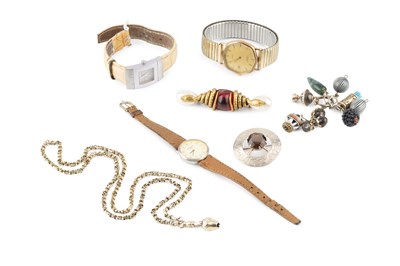 Lot 404 - A collection of jewellery, comprising a...