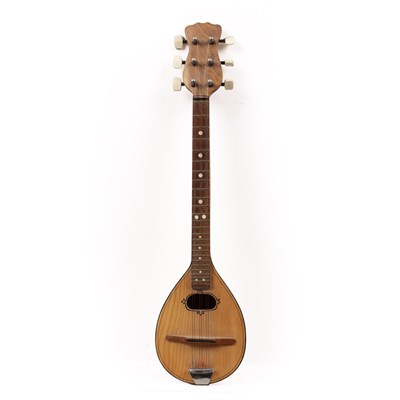 Lot 118 - A Greek baglamas, or mini bazouki, 56cm long...