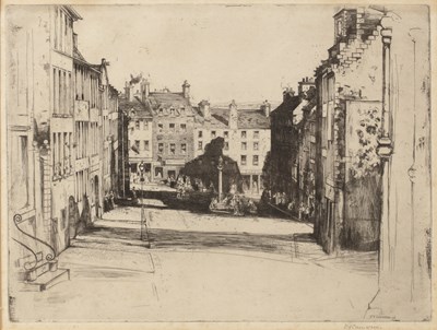 Lot 21 - David Young Cameron (1865-1945) Broad Street,...