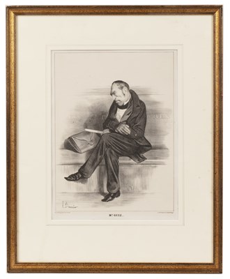 Lot 20 - Honoré Daumier 'Mr. Guiz', lithograph, 28 x...