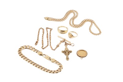 Lot 381 - A collection of jewellery, comprising an...