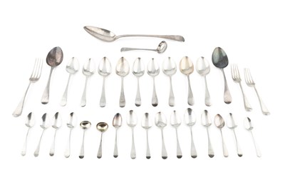 Lot 810 - A George III silver old English pattern...