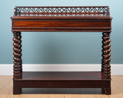 Lot 84 - A serving table