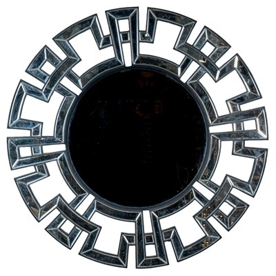 Lot 448 - An Art Deco-style circular mirror