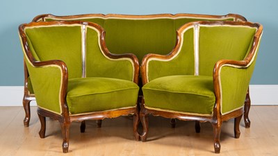 Lot 92 - A Biedermeier salon suite
