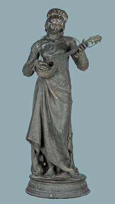 Lot 383 - Adrien Etienne Gaudez (French 1845-1902)