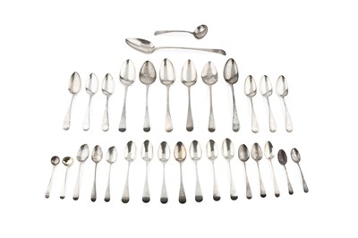 Lot 854 - A collection of 19th century silver old...