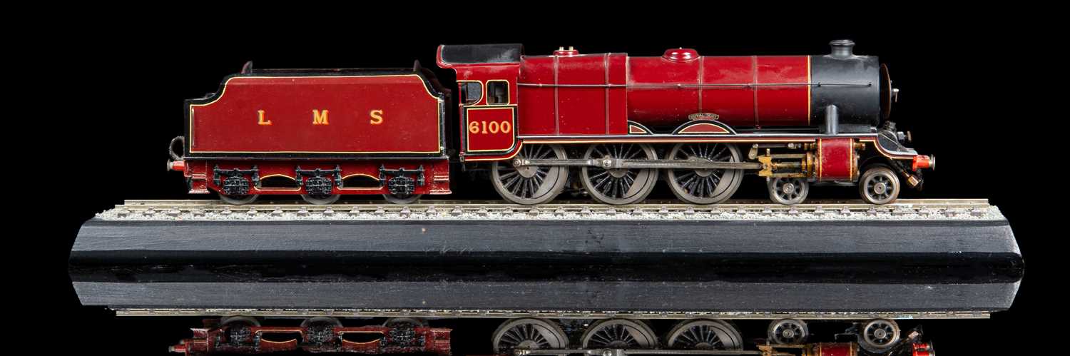 Lot 1316 - An O gauge LMS Royal Scot-Class Royal Scot 4-6-0 Locomotive and Tender No 6100