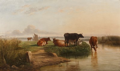 Lot 281 - Circle of Thomas Sidney Cooper (1803-1902)...