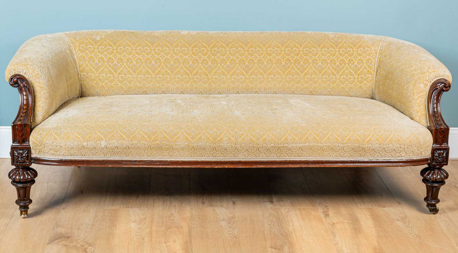 Lot 214A - A Victorian sofa