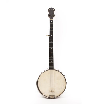 Lot 98B - An Abbott & Co. no.2 banjo, cased