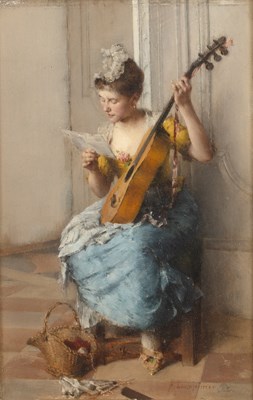 Lot 139 - Anton Laupheimer (1848 - 1927) The Distracted...