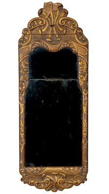 Lot 416 - A Queen Anne-style pier glass or mirror