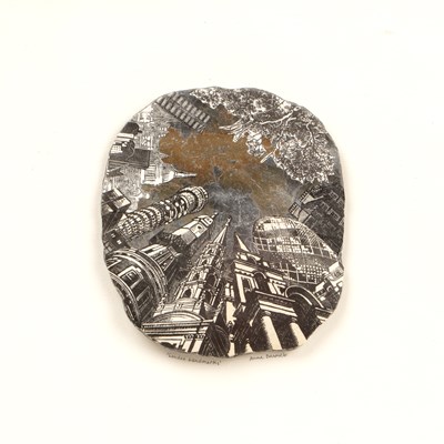 Lot 85 - Anne Desmet 'London Landmarks', signed, titled...