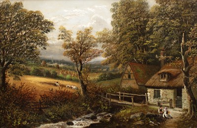 Lot 519 - J * B * Smith (19th century) View near...
