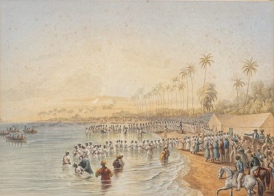 Lot 64 - A 19th century lithograph