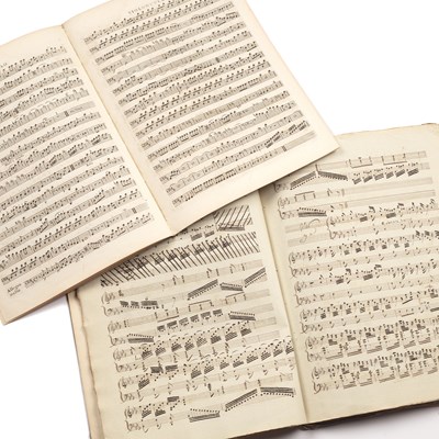 Lot 146 - An early 19th century music manuscript book,...