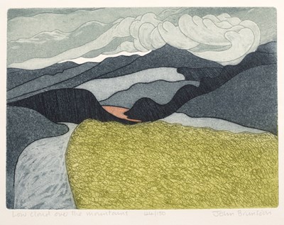 Lot 89 - John Brunsdon (1933-2014) 'Low Cloud over the...