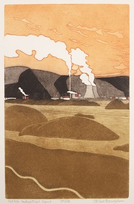 Lot 93 - John Brunsdon (1933-2014) 'Welsh Industrial...
