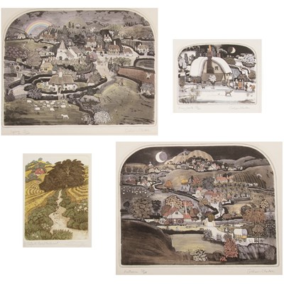 Lot 95 - Graham Clarke (b.1941) 'Spring', and 'Autumn',...
