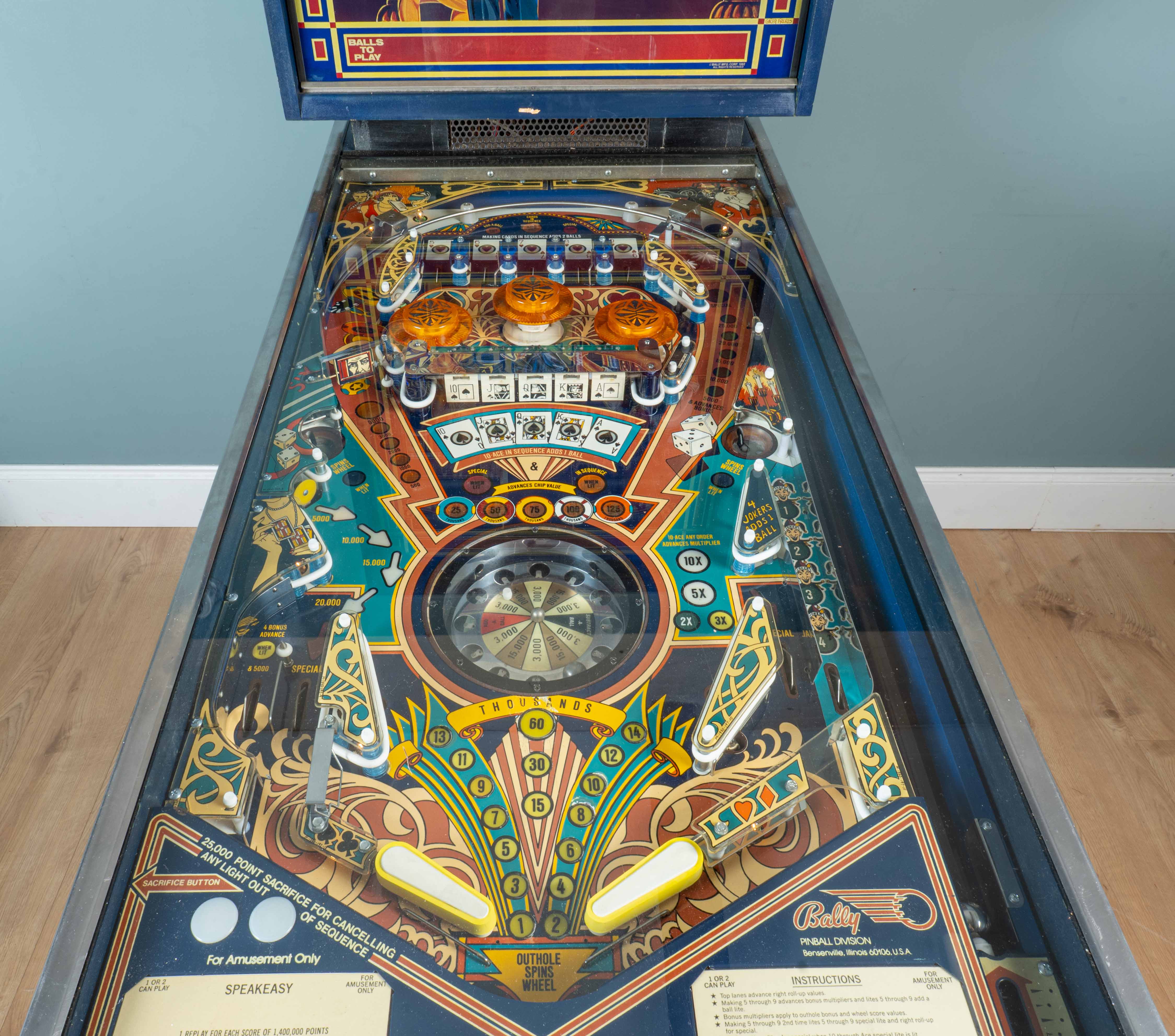 Bally Manufacturing Lot 1331 - A 1982 Bally Pinball machine