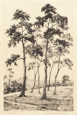 Lot 30 - Alice Barnwell 'The Firs', pencil signed &...