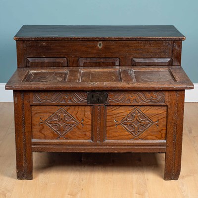 Lot 15 - Two oak coffers