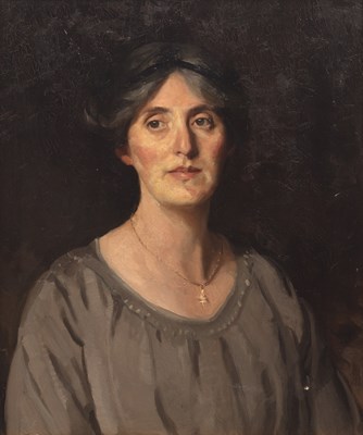 Lot 345 - Lionel Jonas Cowen (1846-1985) 'Mrs Hindmarsh',...