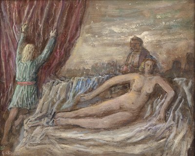 Lot 428 - George Weissbort (1928-2013) Waiting, signed,...