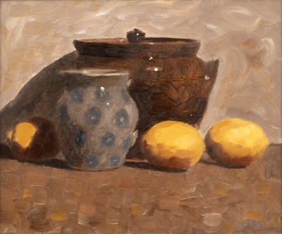 Lot 356 - John Maddison (b.1952) 'Still Life with Small...
