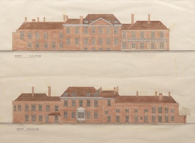 Lot 472 - English School An Architect's watercolour...