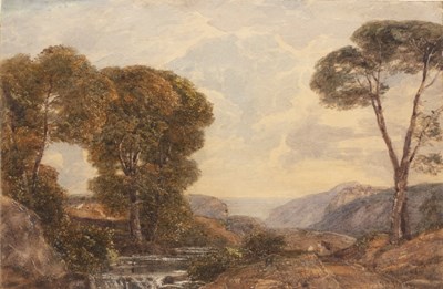 Lot 366 - Francis Oliver Finch (1802-1862) Landscape...