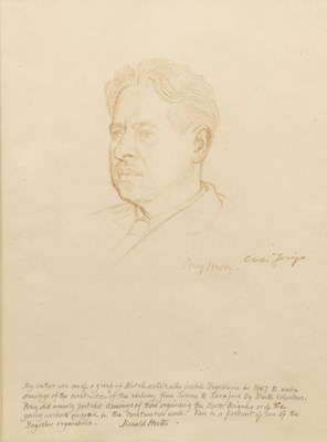 Lot 382 - Percy Horton (1897-1970) 'Portrait Head of a...