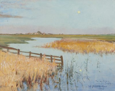 Lot 370 - George Percy Jacomb-Hood (1857-1929) 'Looking...