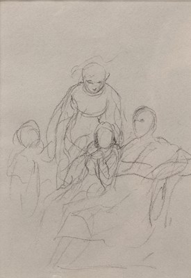 Lot 380 - Sir David Wilkie (1785-1841) 'A Family Group',...