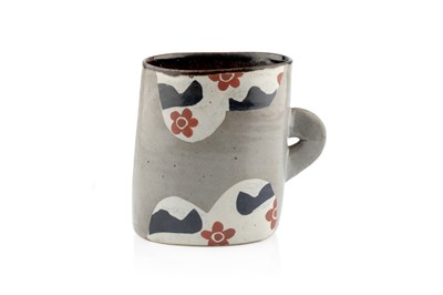 Lot 407 - John Maltby (1936-2020) Vessel with handle...