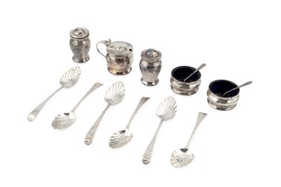 Lot 887 - A set of six George III silver old English...