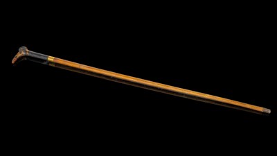 Lot 372 - A walking cane