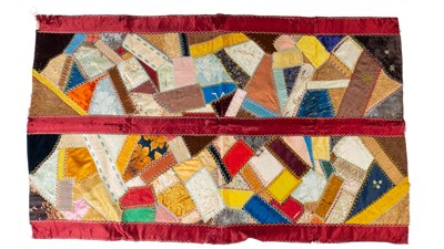 Lot 48 - Three pieces of American patchwork quilt